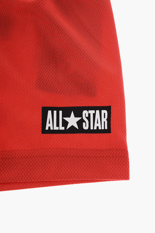 ALL STAR CHUCK TAYLOR All-Over Logo Print T-Shirt and Shorts Set