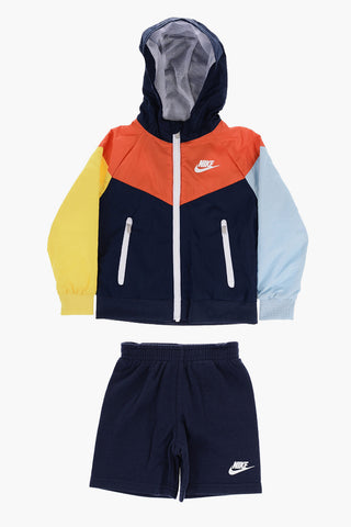 Lightweight Windbreaker Jacket and Shorts Set