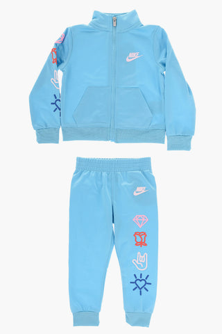 Solid Color SWOOSH Sweatshirt and Joggers Set