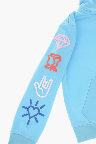 Solid Color SWOOSH Sweatshirt and Joggers Set
