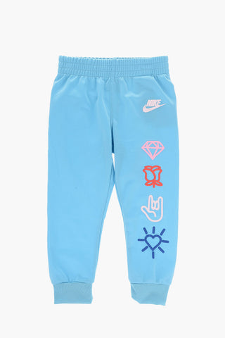 Solid Color SWOOSH Sweatshirt and Joggers Set