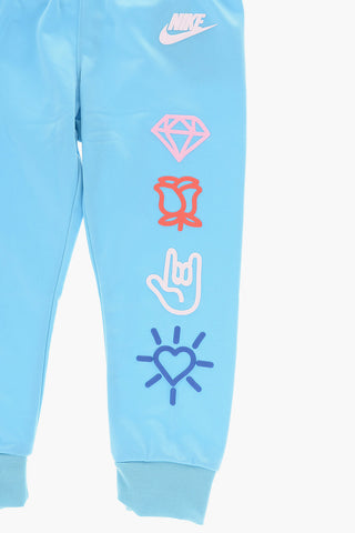 Solid Color SWOOSH Sweatshirt and Joggers Set