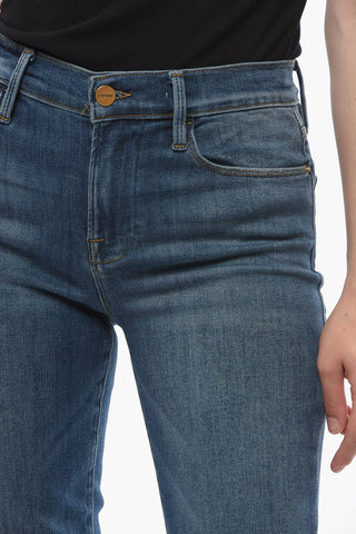 Straight-Fit High-Waist Jeans 18cm