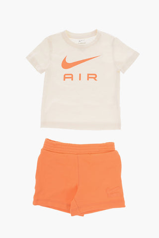 Set T-Shirt Girocollo e Shorts