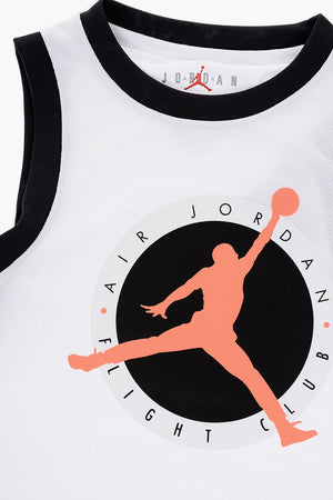 AIR JORDAN 투톤 메쉬 나시와 쇼츠 세트