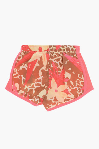 Gemustertes T-Shirt- und Shorts-Set