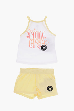 ALL STAR CHUCK TAYLOR Tank Top and Shorts Set with Printed Logo
