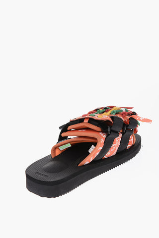 ALANUI Sandali MOTO A Motivo Paisley Con Dettagli Frange e Perline