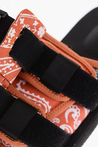 ALANUI Sandali MOTO A Motivo Paisley Con Dettagli Frange e Perline