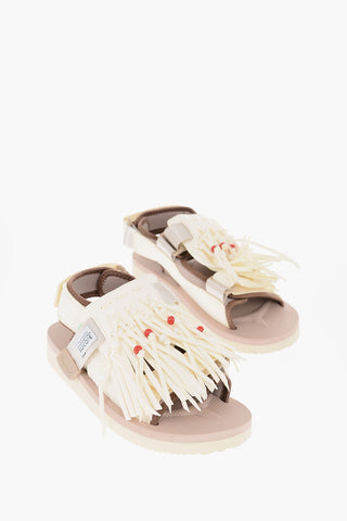 Sandas WAS with with Fringes and Beads Details