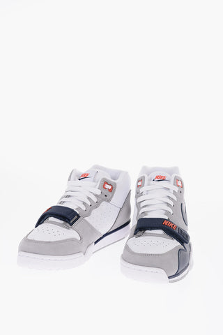 Leather AIR TRAINER 1 Sneakers with Contrasting Details