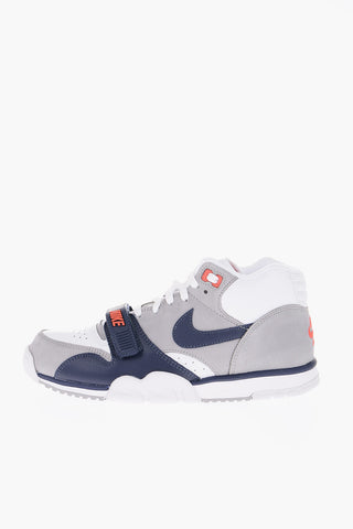 Leather AIR TRAINER 1 Sneakers with Contrasting Details