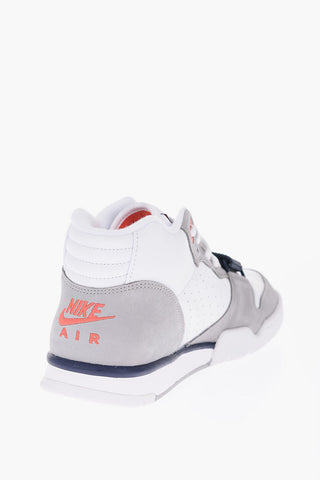 Leather AIR TRAINER 1 Sneakers with Contrasting Details