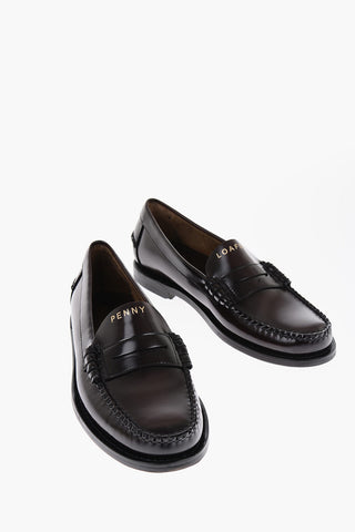 Leather CLASSIC DAN TAG Penny Loafers