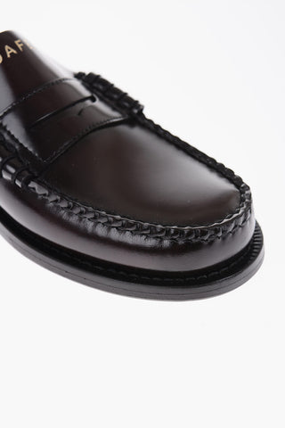 Leather CLASSIC DAN TAG Penny Loafers