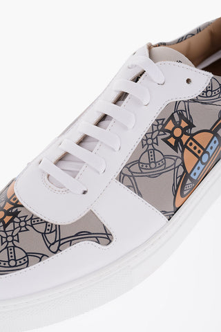 Printed APOLLO Sneakers with Leather Trimmings