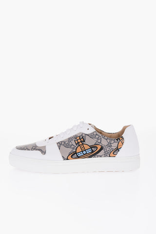 Printed APOLLO Sneakers with Leather Trimmings