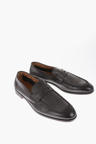 Leather boat HARLEY deck shoes