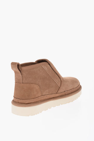 Stivaletti NEUMEL MINIMAL In Suede con Logo Inciso