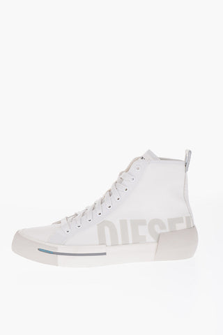 Sneakers S-DESE MID CUT in Canvas con Logo Stampato