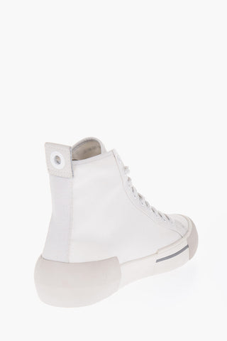 Sneakers S-DESE MID CUT in Canvas con Logo Stampato