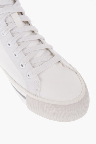 Sneakers S-DESE MID CUT in Canvas con Logo Stampato