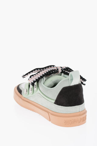 Suede TICINELLA Sneakers with Maxi Strings