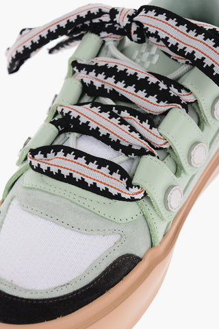 Suede TICINELLA Sneakers with Maxi Strings