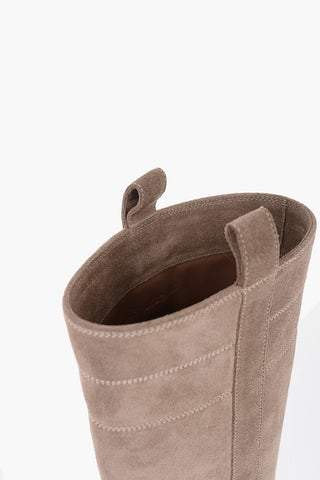 Stivali in Suede 5,5cm