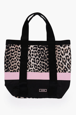 Borsa Tote a Fantasia Animalier