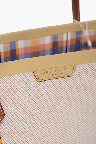 Oversize PERRY Tote Bag with Leather Trim