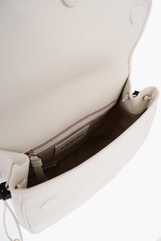 Borsa a Tracolla in Pelle con Coulisse Laterali