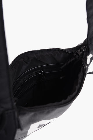 Double-Portability Bag with Logoed Details