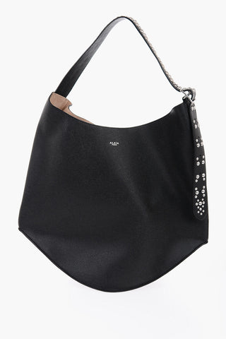 Borsa a Spalla GAIL In Pelle con Borchie Argentate