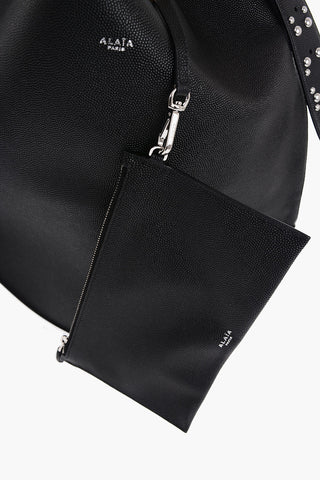 Borsa a Spalla GAIL In Pelle con Borchie Argentate