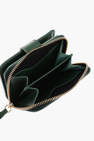 Textured Leather Wallet