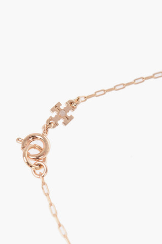 Long KIRA Necklace With Golden Effect Iconic Double T