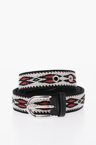 Embroidered Fabric LOLYH Belt 30mm