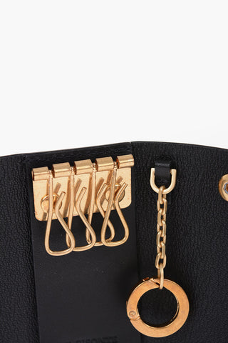 Solid Color IO Keyring with Leather Case