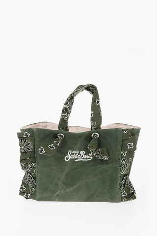 Bandana Motif Cotton Tote Bag