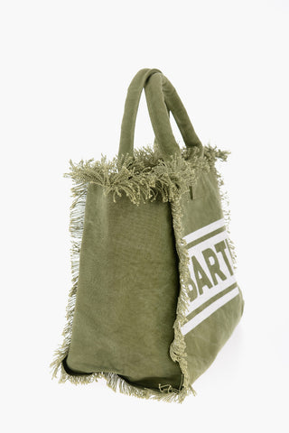 Logo Printed Canvas Tote Bag