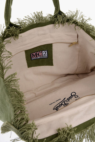 Logo Printed Canvas Tote Bag