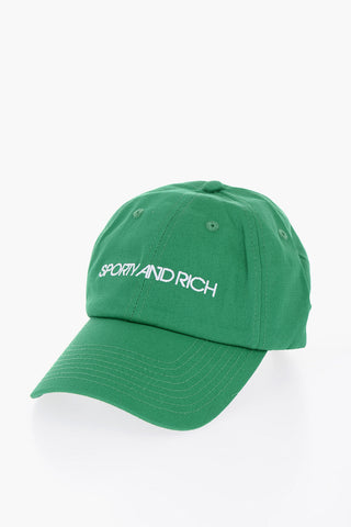 Solid Color Cap with Embroidered Logo