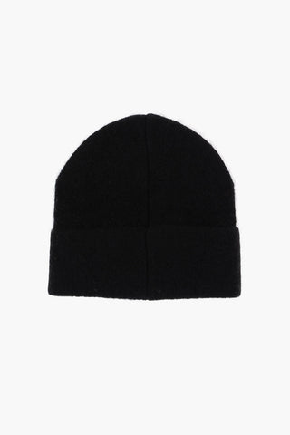 Beanie in Tinta Unita con Ricamo