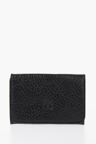 Textured Leather Wallet