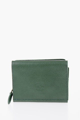 Textured Leather Wallet
