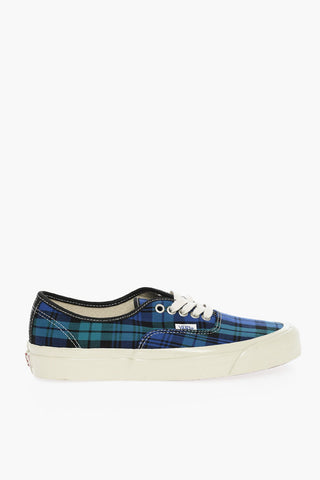 Tartan print Fabric AUTHENTIC 44 D Low-Top Sneakers