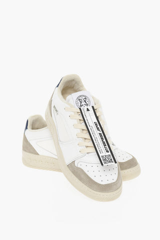 Sneakers Low-top In Pelle Con Dettagli A Stella