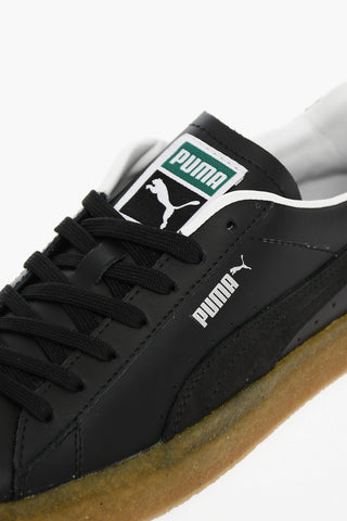 Logo Print Leather SUEDE CREPE LUXE Low-top Sneakers