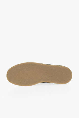 Logo Print Leather SUEDE CREPE LUXE Low-top Sneakers